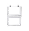 X145-4081-3R Headlamp Bezel Chrome Dual Headlight RH 81-82 Chevy GMC C/K Trucks Blazer Jimmy Suburban - image 1