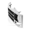 X150-4088-1 Grille Shell Argent/Silver Single Headlight 88-93 Chevy C/K Trucks SUV - image 2