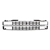 X150-4088-22 Grille Shell Chrome/Black Dual Headlight 88-93 Chevy C/K Trucks SUV
