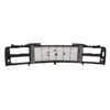 X150-4988-21 Grille Shell Argent/Black Dual Headlight 88-93 GMC C/K Trucks Suburban - image 3
