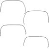 Wheel Well Opening Molding Set 1973-1980 GM C/K Pickup Truck with Fleetside Bed/Blazer/Suburban/Jimmy - image 2