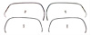 Wheel Well Opening Molding 1981-1987 GM Fleetside Pickup Truck, 1981-1988 GM Blazer/Jimmy/Suburban - image 1