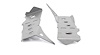 X253-1466-S Inner Fender Brace Kit 66-70 Dodge Plymouth B-Body - image 1
