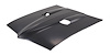 Steel Replacement Hood for 1967-1969 Pontiac Firebird 400 [Dual Scoop]