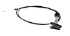 X306-4077 Hood Latch Release Cable Assembly for 1981-1991 Chevrolet GMC C/K Truck - image 1
