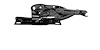 Hood Hinge for 1963-1964 Chevrolet Impala, 1963-1965 Chevy II Nova, 1964 Chevrolet Chevelle [Right/Passenger Side]