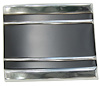 X456-4069-2BL Lower Cab Molding, Black, LH, 69-72 Chevy GMC Truck Fleetside - image 1