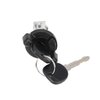 X462-4098-1M Ignition Lock Cylinder with Keys Manual Black 98-00 Chevy GMC C/K OBS Truck Tahoe Yukon Suburban - image 4