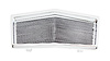 X491-1466-5 Console Trim Rear 66-70 Dodge Plymouth B-Body - image 1