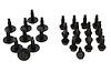 X521-1570-S Door Hinge Bolt kit 70-74 Dodge Plymouth E-Body - image 1