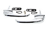 X530-4047-P Door Handle Set, Outside, 47-51 Chevy GMC Truck - image 1