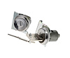 X537-4067-2S Door Lock Set w/ Square Keys 67-72 Chevy GMC C/K Trucks - image 1