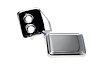 X540-3568-2R Interior Door Handle RH 68-69 Camaro Firebird w/ Deluxe Interior - image 1