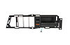 X540-4088-BR Interior Door Handle Black RH 88-89 Chevy GMC C/K Trucks - image 1