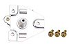X540-8565-1L Inside Door Handle Remote LH 65-66 Mustang (w/o Pony Interior), 67 Bronco - image 1
