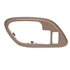 X540-4095-3NETL Front Door Handle Bezel with Power Door Lock Hole LH Neutral 95-00 Chevy GMC C/K OBS Trucks SUV - image 1