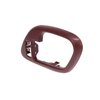 X540-4095-3REDR Front Door Handle Bezel with Power Door Lock Hole RH Red 95-00 Chevy GMC C/K OBS Trucks SUV - image 2