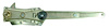X545-4060-R Door Window Regulator, RH, 60-63 Chevy GMC Truck - image 1