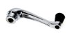 X546-4548 Window Crank Handle w/ Black Knob 48-52 Ford F1 F2 - image 2