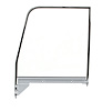 X550-4055-1L Door Glass Assembly w Chrome Trim Clear LH 55-59 Chevy GMC Truck - image 1