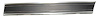 X731-4069-26BL Front Lower Bed Molding Black LH 69-72 Chevy GMC C/K Short Bed Fleetside Trucks - image 1