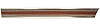 X731-4069-28WL Front Lower Bed Molding Woodgrain LH 69-72 Chevy GMC C/K Long Bed Fleetside Trucks - image 1