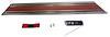 X731406936WL Rear Lower Bed Molding 69-72 Chevy GMC C/K Short Bed Fleetside Trucks - image 1
