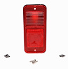 67-72 MARKER LENS RED - image 1
