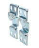 X752-4052-P Door Latch Striker Plates LH/RH Pair 52-63 Chevy GMC C/K Trucks - image 2