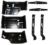 TRUNK FLOOR PAN 7 PC SET - image 1