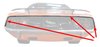 X855-1570-S Trunk & Quarter Panel Molding Kit 70-74 Barracuda - image 2