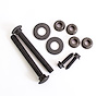 X880-3567-S Fuel Tank Strap Hardware Set for 1967 Chevy II Nova; 1967-1969 Camaro, Firebird - image 1