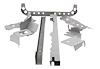 X897-1466-2S Level 2 Chassis Stiffening Kit  66-70 Dodge Plymouth B-Body - image 1