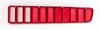 X951-2673-1L Taillight Lens w/o Silver Trim LH 73-74 Charger - image 2