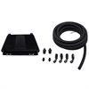 FTI PERFORMANCE TRANSMISSION COOLER KIT 12X9X1 STACKED PLATE COOLER 15 -6 BRAIDED LINE ALL FITTINGS - image 1