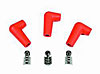 8.8/9mm, 90°, Orange, Vari-Angle Plug Boots For 13/16" Plugs - image 1