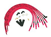 Pro 25 Race Spark Plug Wires 8.8MM Sleeved Universal Kit - image 1