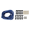 8mm SuperStock Spiral Wire Set 90° Spark Plug Boots - image 1