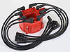 "Corrected" Distributor Cap & Spiral Core Wire Kit Red Cap - image 2