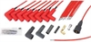 5mm 300+ Ferro-Spiral Race Plug Wires 90° Spark Plug Boots Red - image 1
