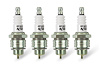 0437S-4 Copper Core Spark Plugs Shorty Design