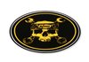 DECAL ACCEL SKULL 6IN RND - image 2
