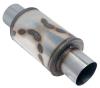 Widowmaker "NeighborHater" Muffler, 3.500 in. Diameter, Center Inlet/Center Outlet