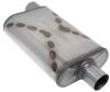 Venom 250-Series Muffler, 3 in. Diameter, Offset Inlet/Center Outlet