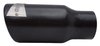 BWTIP02-25 Weld-On Exhaust Tip, 2.50 in. Inlet, 4 in. Diameter x 9 in. Length [Satin Black High-Temp Cerakote Finish] - image 2