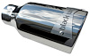 BWTIP04-25 Weld-On Exhaust Tip, 2.50 in. Inlet, 4 in. Diameter x 9 in. Length [Polished 304 Stainless Finish] - image 1