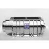 8-71 TBS CAST CASE BLOWER POLISHED 2 LOBE FRONT OFFSET - image 1