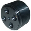 10 Rib Top Pulley Diameter: 2.85" - image 1