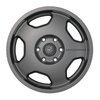 2100-TT Chunk Wheel [Size: 17"x8"] Satin Titanium, Fits Select Mercedes-Benz Sprinter - image 4