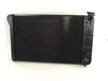 2-Row Aluminum Direct Fit Radiator with Transmission Cooler for 1967-1972 Chevy C10/C20/C30 & Chevy K10/K20 [Black]